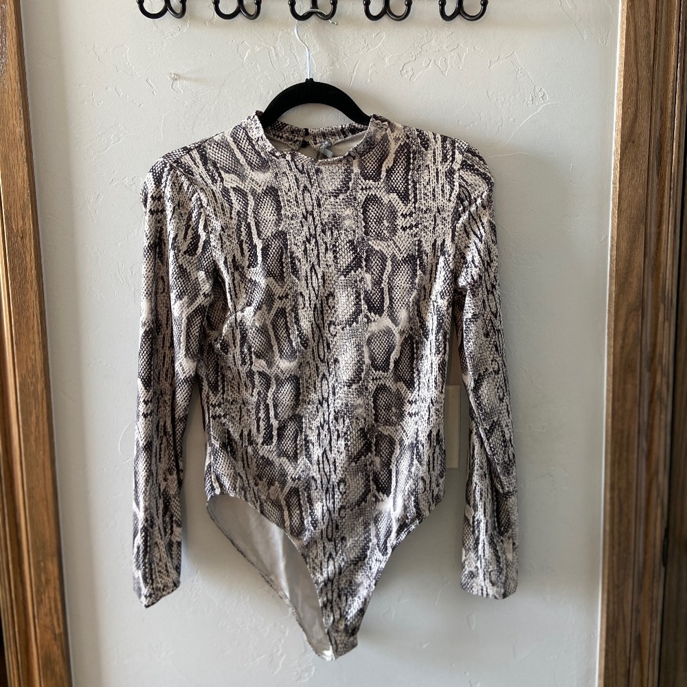 Snow Leopard Body Suit